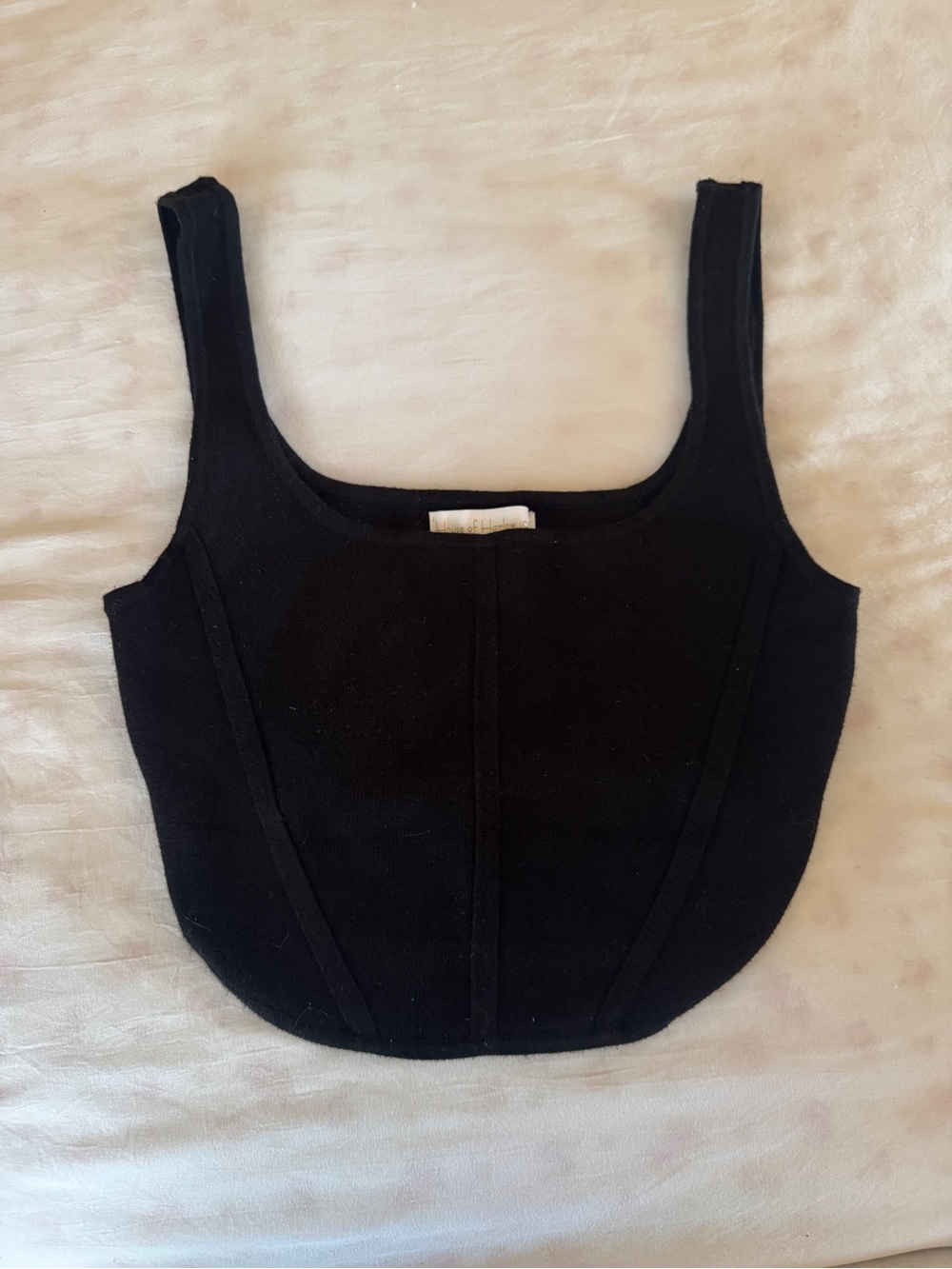 House of Harlow black crop top XS